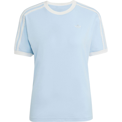 Adidas/阿迪达斯正品三叶草女士针织休闲套头圆领短袖KC8820