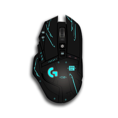 鼠标贴膜全保护可定制图案步箭