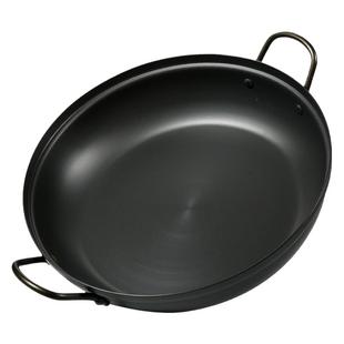 韩式海鲜锅部队芝士火锅平底汤锅浅锅鱼头锅料理年糕锅泡菜锅