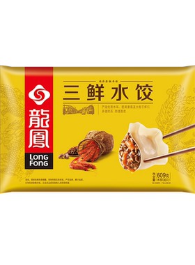 龙凤速冻水饺烧麦午餐面点