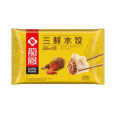 龙凤速冻水饺烧麦午餐面点