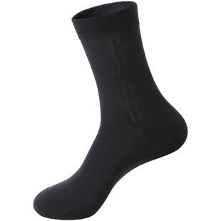 3双装SCHIESSER舒雅男士莫代尔桑蚕丝透气商务中筒袜子22319K