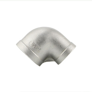 304不锈钢变径弯头 4分6分1寸异径弯头内丝大小弯头变径接头201