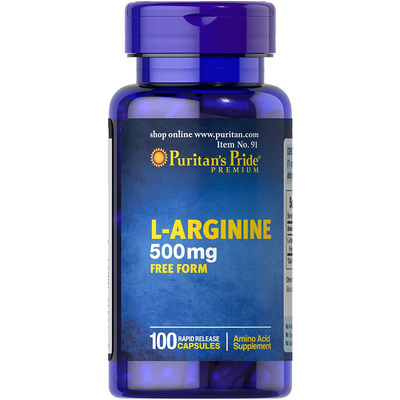普丽普莱精氨酸片500mg100粒x2