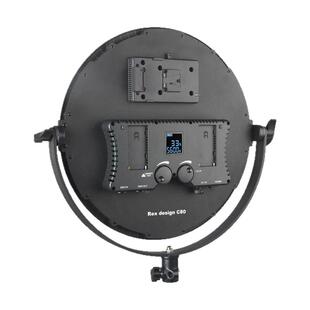 金鹰LED85W摄影灯补光灯圆饼灯圆形柔光灯打光灯影视微电影直播灯