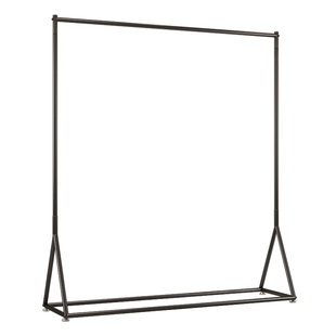 欧式铁艺服装架展示架 落地式婚纱陈列架 服装店货架侧挂龙门衣架