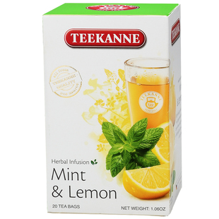 Teekanne进口薄荷柠檬茶下火茶花草水果粒茶夏日冷泡茶袋泡茶叶包