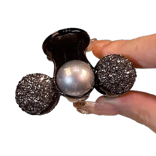 半扎发发夹女2025新款高端发卡后脑勺头发夹子头饰小抓夹发饰小号