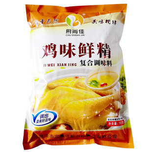 厨尚佳鲜味鸡精调料家用商用炒菜绿色养生增鲜美味大袋装1000g