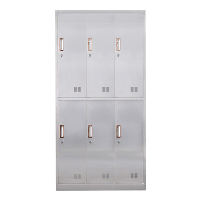 不锈钢员工更衣柜无尘车间储物柜