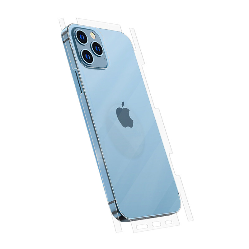 适用于苹果16promax后背膜15pro背膜16e手机后膜iphone14 17后盖膜13/12全包高清磨砂