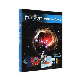 【自营】英文原版 Science Fusion系列 Matter And Energy 物质与能量 美国中学生科学教辅 HMH