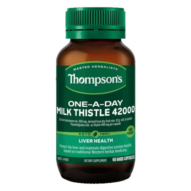 新西兰Thompsons奶蓟草60粒