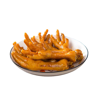 盐焗土鸡爪香酥凤爪鸡爪休闲零食小吃解馋夜宵追剧卤味鸡爪即食品