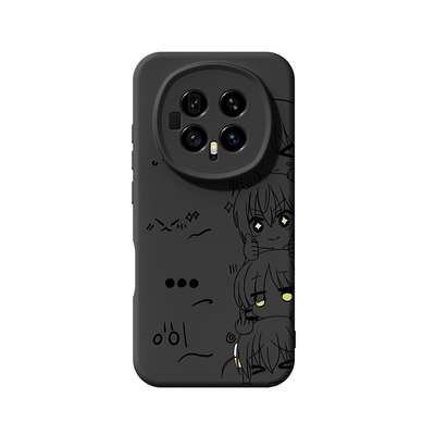 适用荣耀磁吸液态硅胶亲肤手机壳