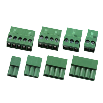 HT3.96mm插头396插拔式接线端子连接器2p 3 4 5 6 7 8 9 10P-12P