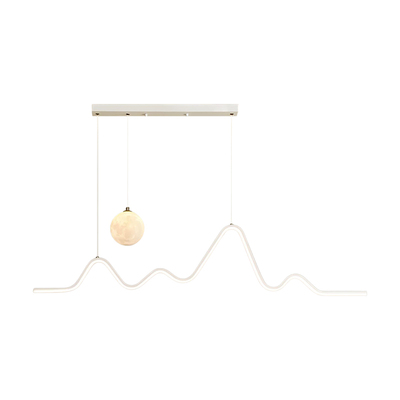 志高餐厅吊灯新款简约现代风