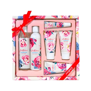 伴手礼物Cath Kidston丝绒玫瑰保湿套装礼盒护手霜女生日老师闺蜜