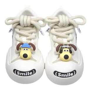 新款大号软胶掌门狗鞋带扣适配ouder鞋子饰品配饰装饰扣diy个性