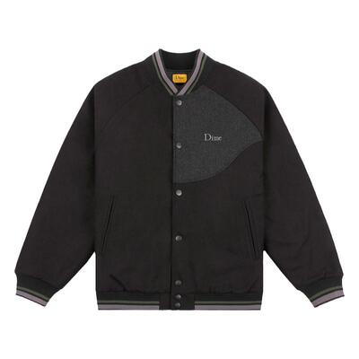 羊毛刺绣Logo休闲夹克外套