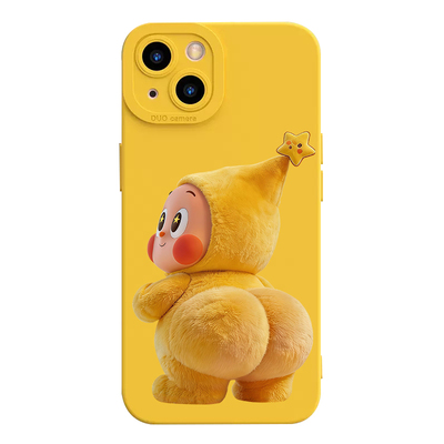 肥黄鹏达星星人手机壳适用iPhone17pro max镜面苹果16pro1312蜜桃臂OPPOReno14招财三星S25华为P80VIVO小米15