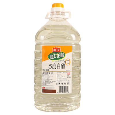 海天白醋9.8斤大桶装家用食用醋