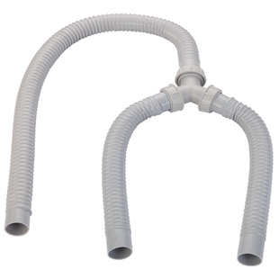 Y型三通下水管双洗衣机拖把池水槽菜盆面盆排水管防臭头加长软管