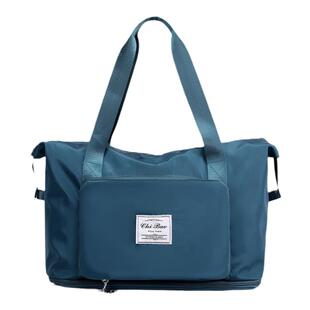 纯色单肩包女2025新款韩版休闲百搭牛津尼龙防水大容量旅行单肩包