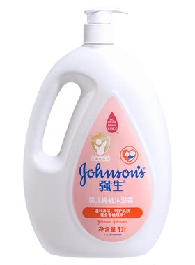 强生沐浴露桃子果香沐浴乳