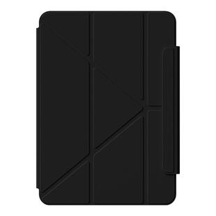 zoyu新款磁吸ipadpro保护壳mini7双面夹ipadair67保护套超轻薄3y折无边框11寸13防弯适用air54横竖支架ipad10