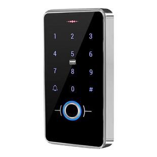 防水指纹刷卡密码锁电子门禁系统一体机办公室玻璃门电插锁套装