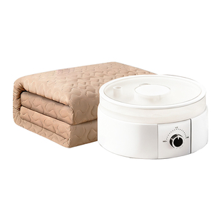 承欢慈艾灸水暖毯2025新款加热敷毯艾草绒双人水循环电褥子电热毯