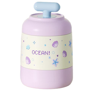 April保温杯女生高颜值迷你带药仓杯子2025新款水杯便携