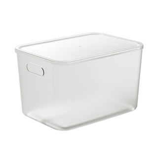 收纳盒透明杂物收纳箱家用衣服玩具整理箱零食储物盒塑料箱收纳筐
