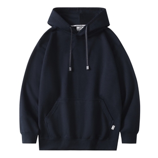 美式正品Pro Club 加绒连帽卫衣男品牌纯色加厚套头外套秋冬潮ins