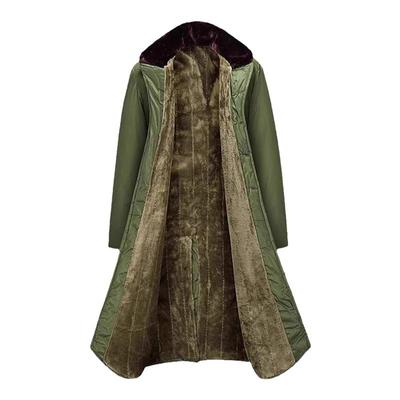 军大大衣男冬季加厚新款