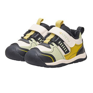 卡特兔童鞋宝宝学步鞋秋冬婴儿鞋软底防滑机能鞋加绒保暖儿童棉鞋