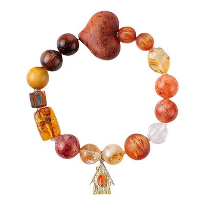 SERENESS所若 打开你的心房小木屋手链 原创小众设计师度假 默叙