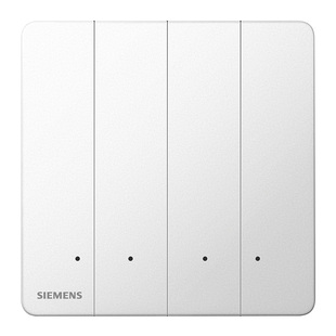 西门子超薄睿宸哑光象牙白86型五孔带16A空调开关typec插座面板