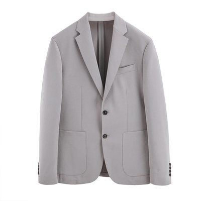 高端抗皱易打理羊毛面料男士西装