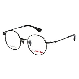 EVISU眼镜惠美寿福神眼镜框男女复古圆形钛合金可配镜眼镜9035