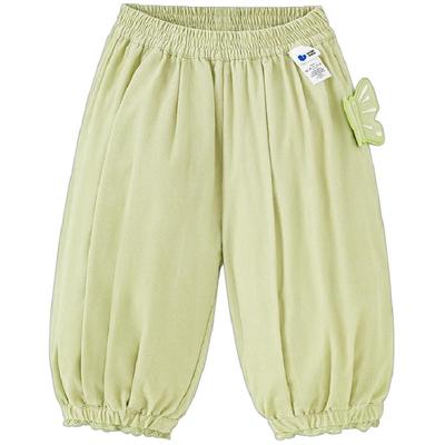 迷你巴拉女童宝宝灯芯绒蝴蝶长裤