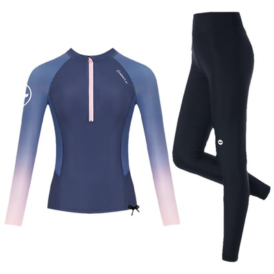 AquaPlay长袖运动速干衣女游泳