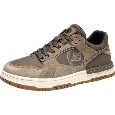 HLA/海澜之家男鞋新款秋冬复古潮流耐磨休闲鞋透气百搭舒适板鞋