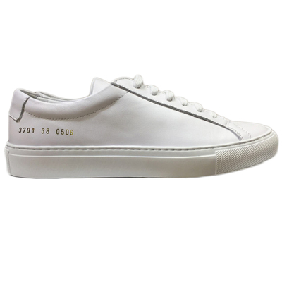 高版common过验版经典牛皮小白鞋