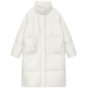可爱奶白学生羽绒棉服女加厚2026秋冬季新款宽松显瘦大口袋外套潮