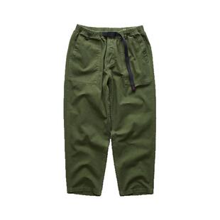 现货 GRAMICCI LOOSE TAPERED PANT 小野人斜纹布简约锥形九分裤