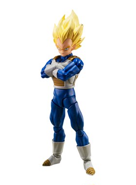 有货 万代 SHF 龙珠 超级赛亚人贝吉塔 危险的自尊心 可动手办
