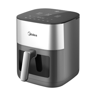 美的小炎烤空气炸锅家用双热源电炸锅大容量新款可视电烤箱微波炉