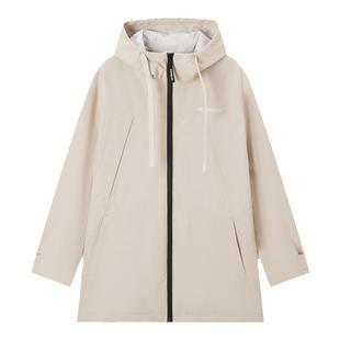 探路者冲锋衣女2022秋冬新款户外露营登山防水防风保暖女士羽绒服